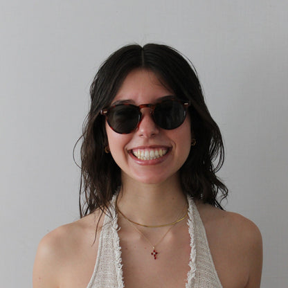 MONROE / TORTOISE DARK GREEN